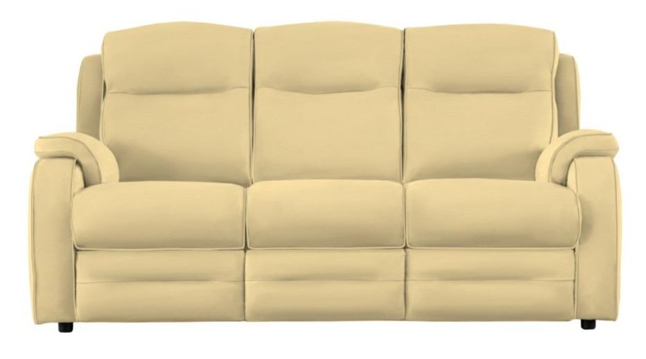 Parker Knoll Boston Leather 3 Seater Recliner Sofa Potbury and Sons