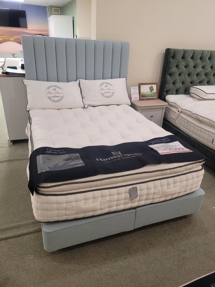Harrison Chedworth 135cm Shallow Divan Set Including Florence Headboard