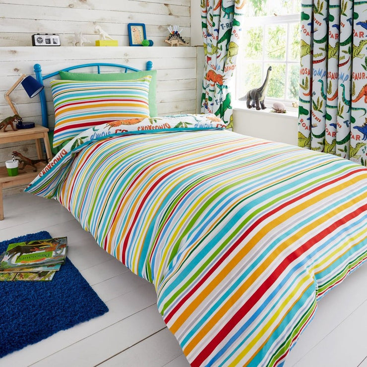Dino Snore Duvet Cover