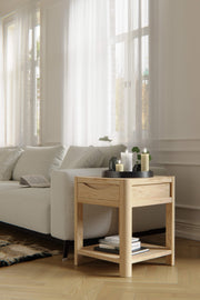 Stockholm 1 Drawer Side Table
