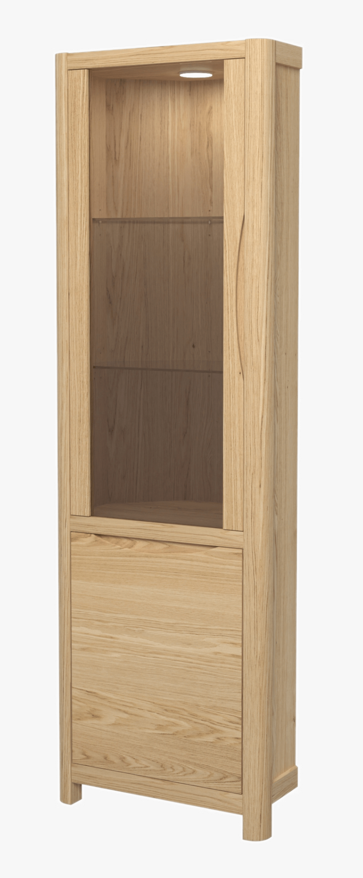 Stockholm 2 Door Corner Display Cabinet