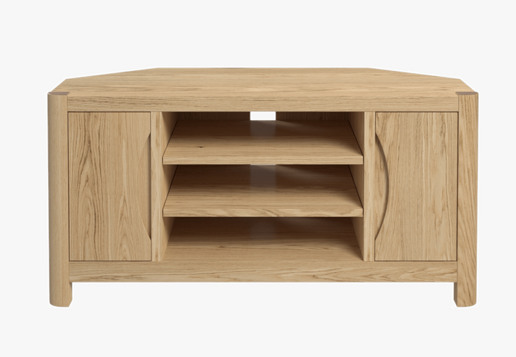 Stockholm 2 Door Corner TV Unit