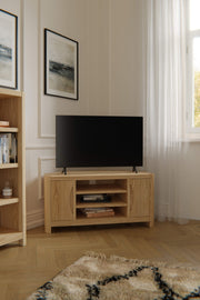 Stockholm 2 Door Corner TV Unit