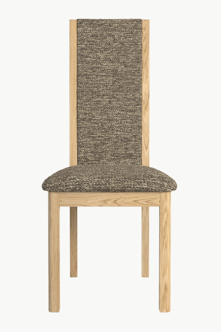 Stockholm Oak High Back Chair