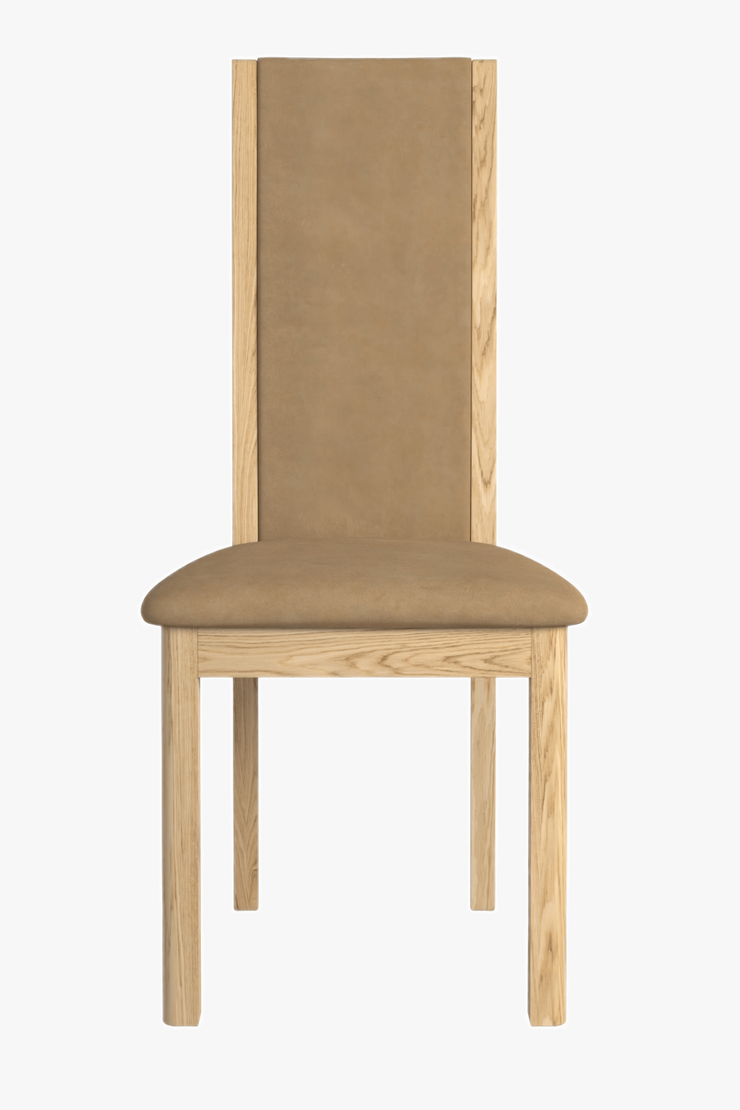 Stockholm Oak High Back Chair