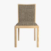 Stockholm Oak Low Back Chair