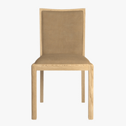 Stockholm Oak Low Back Chair