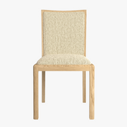 Stockholm Oak Low Back Chair