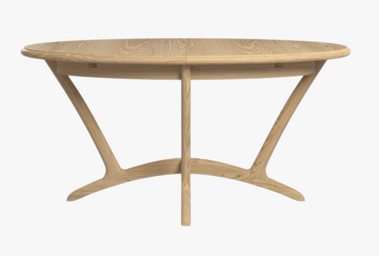 Stockholm Oval Extending Dining Table