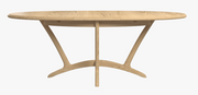Stockholm Oval Extending Dining Table