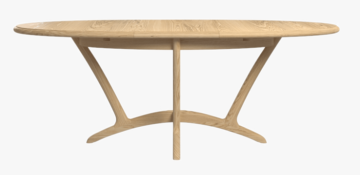 Stockholm Oval Extending Dining Table