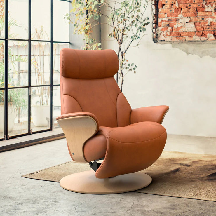 Stressless Adam Chair & Stool With Disc Power Base – Potburys