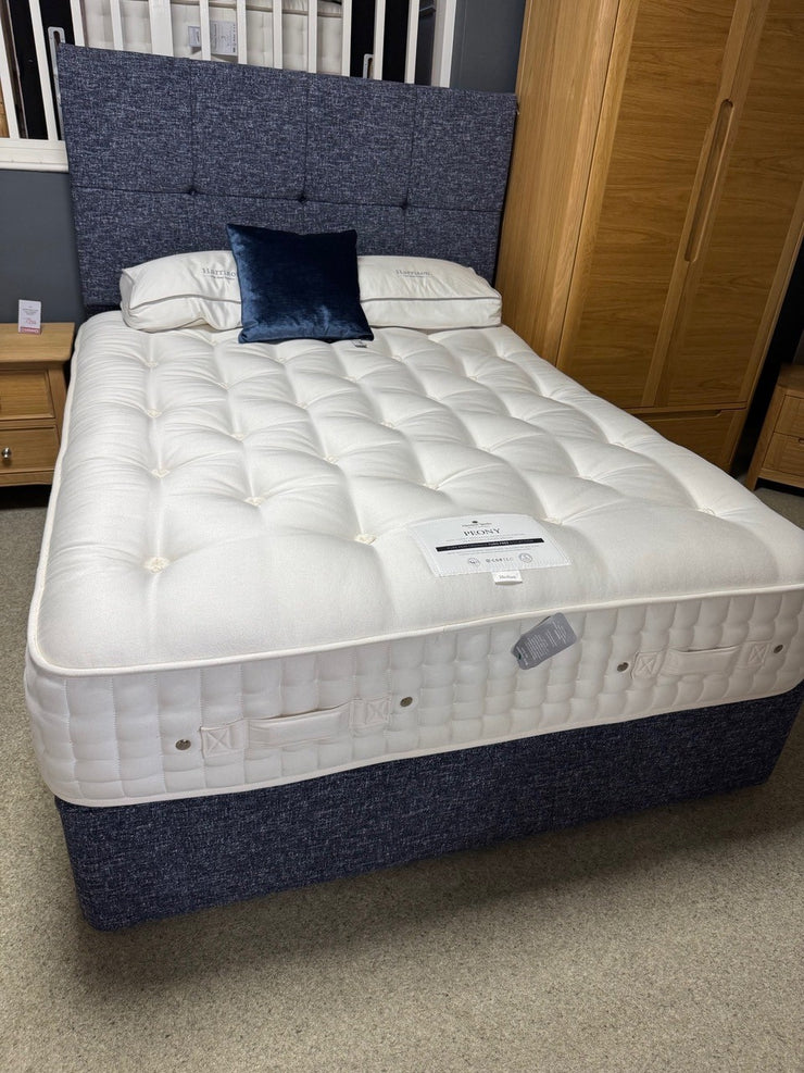 Harrison Spinks Peony 150cm 4 Drawer Divan Set Including Chicago Headboard
