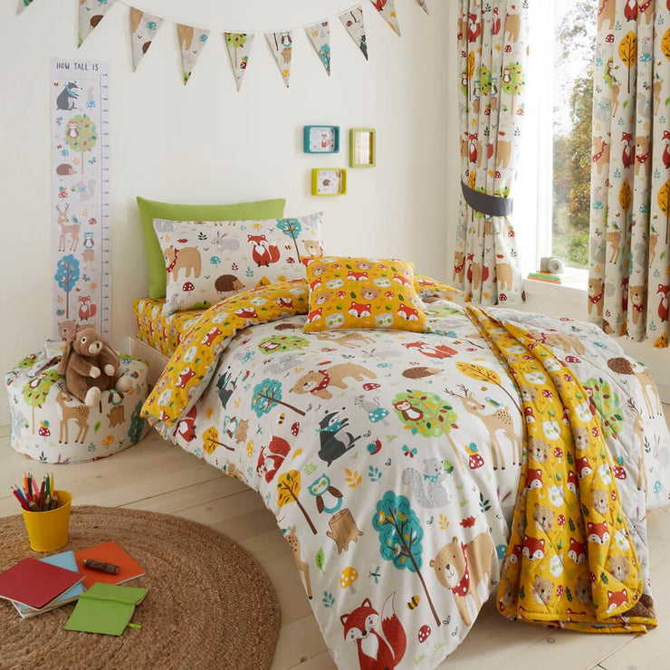 Woodland safari bedding hotsell