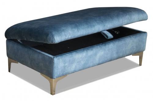 Poppy Legged Ottoman