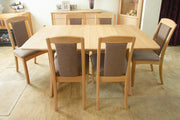 Andrena Albury Boat Shaped Extending Dining Table