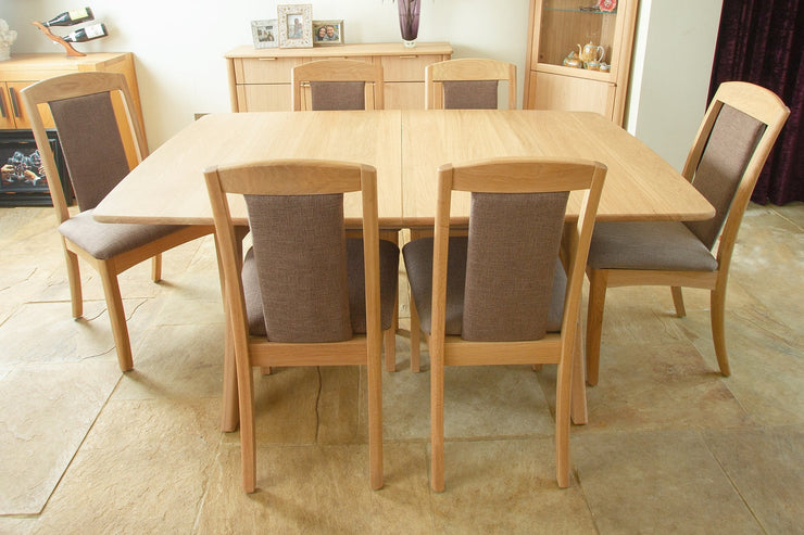 Andrena Albury Boat Shaped Extending Dining Table