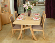 Andrena Albury Boat Shaped Extending Dining Table