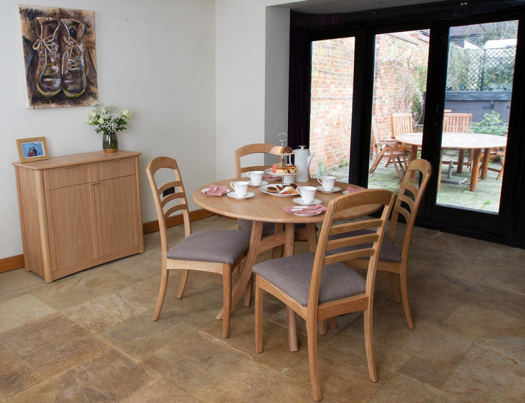 Andrena Albury Circular Fixed Top Dining Table