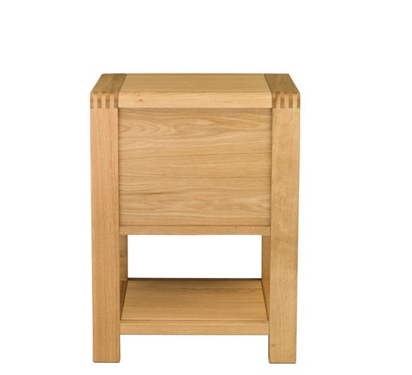 ercol Bosco 2 Drawer Bedside Table