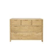 ercol Bosco 5 Drawer Wide Chest Of Drawers