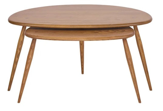 ercol Collection Pebble Coffee Table Nest