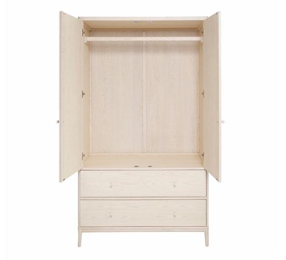 ercol Salina 2 Door Wardrobe