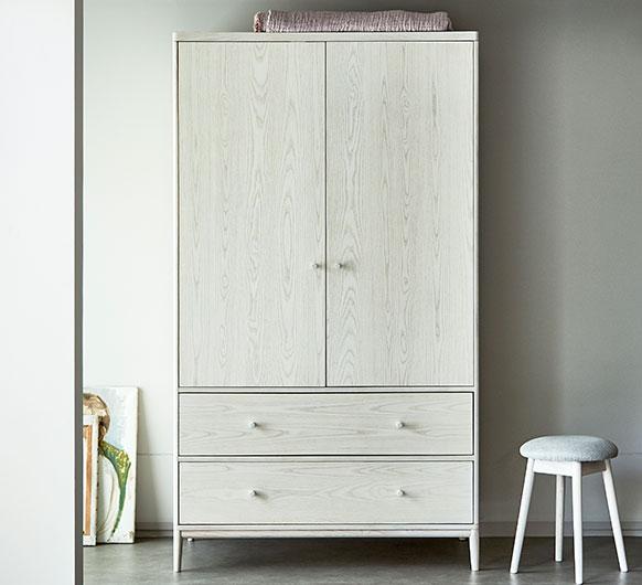 ercol Salina 2 Door Wardrobe