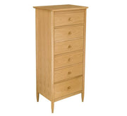ercol Teramo 6 Drawer Tall Chest Of Drawers