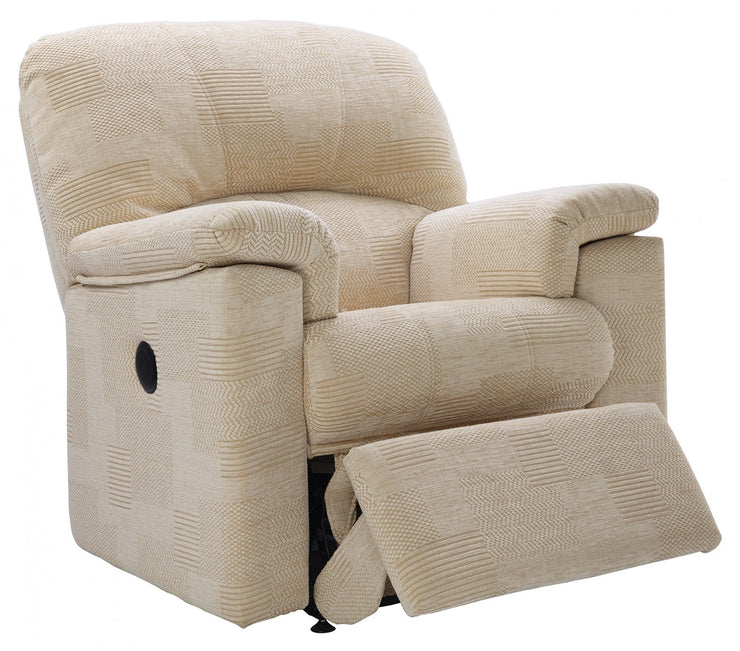 G Plan Chloe Fabric Small Recliner Armchair