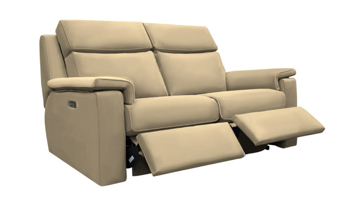 G Plan Ellis Leather Large 3 Seater Recliner Sofa