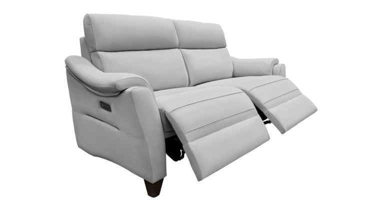 G Plan Hurst Leather Large Recliner Sofa