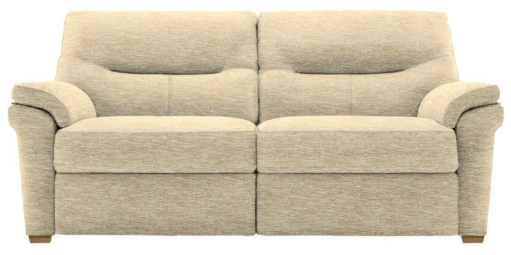 G Plan Seattle Fabric 3 Seater Sofa With Feet