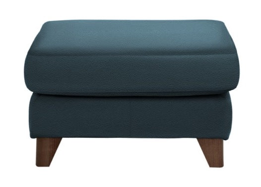 G Plan Riley Leather Large Footstool