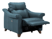 G Plan Riley Leather Recliner Snuggler