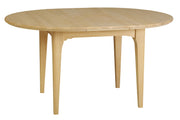 New England Oaked Table – Round, Extending