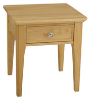 New England Oaked Lamp Table