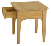 New England Oaked Lamp Table