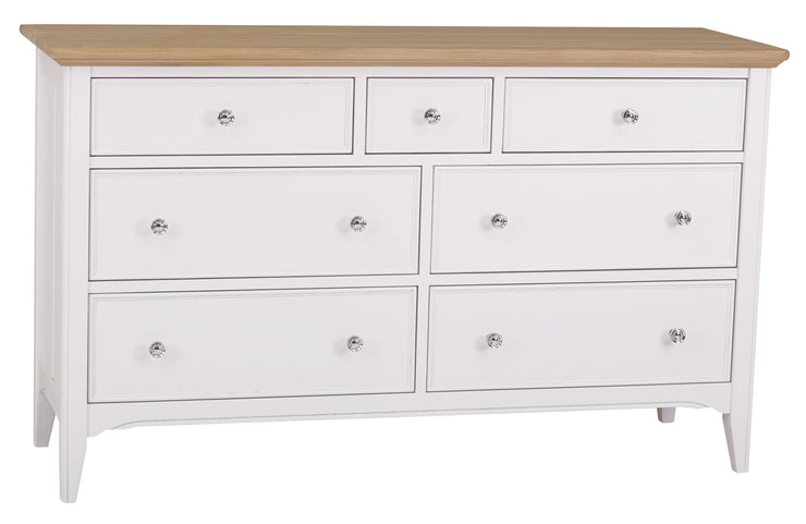 New England Painted Chest of 7 Drawers (4+3)