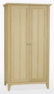 New England Oaked All Hanging Wardrobe