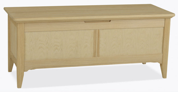 New England Oaked Blanket Chest