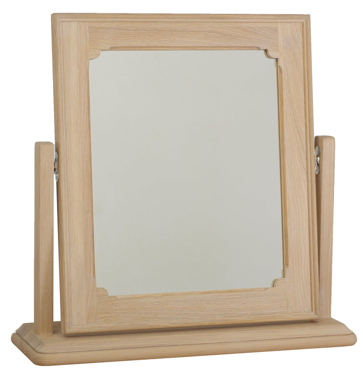 New England Oaked Dressing Table Mirror