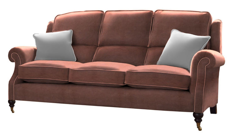 Parker Knoll Oakham Leather 3 Seater Sofa