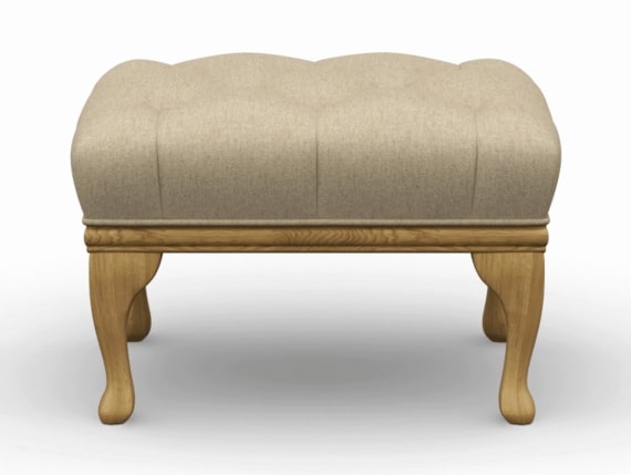 Watton Buttoned Top Footstool