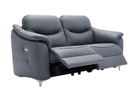 G Plan Jackson Leather 3 Seater Recliner Sofa
